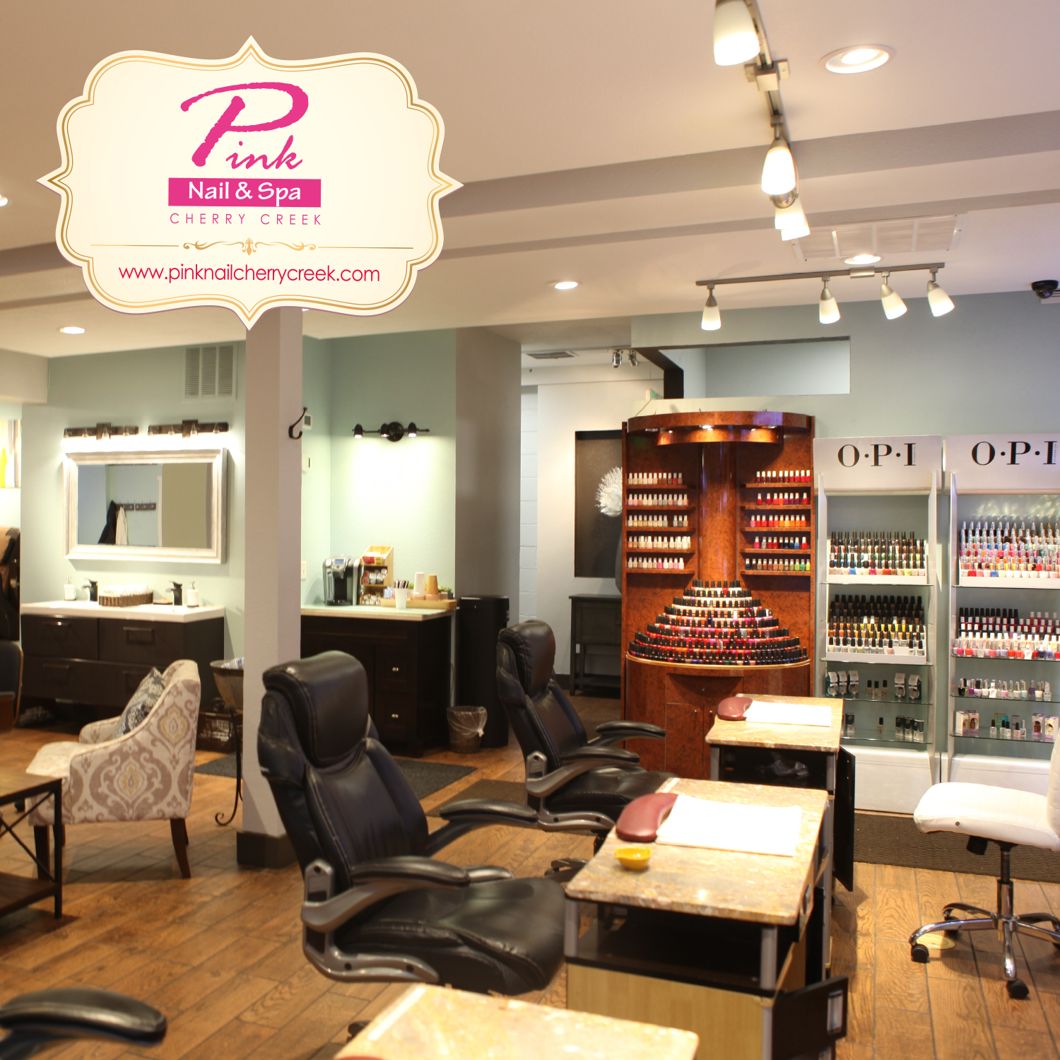 Pink Nails And Spa nail work in Denver, Colorado